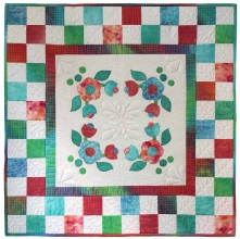 Hand Painted Fabric Quilts